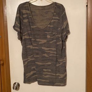Camo tee shirt by Torrid